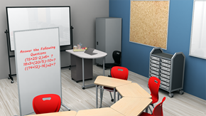 Collaborative Classroom Desks - Alt View 2
